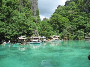 coron island palawan village