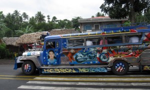 jeep riding in manila