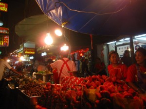 Snacks in Yaowarat Chinatown Bangkok