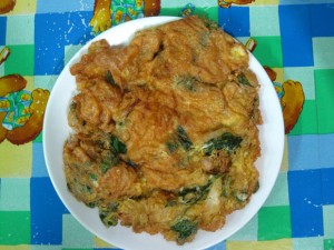 Thai omelet