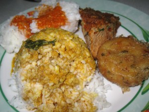 Nasi Padang Food in Jakarta