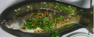 Thai snapper with lemon