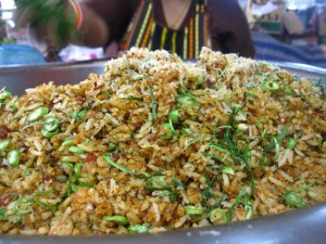 thai southern rice salad khao yam pak tai