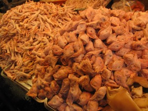 Market Manila Chicken Heads