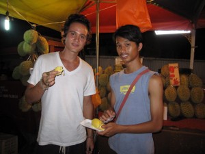 testing durian king of fruit