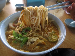 laksa noodles