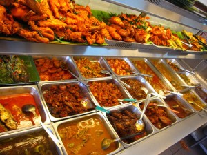 hameed's nasi kandar food