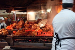 grill man at estancia del puerto