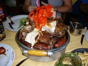 meat platter in montevideo