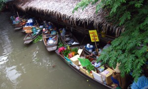 Thailand floating market