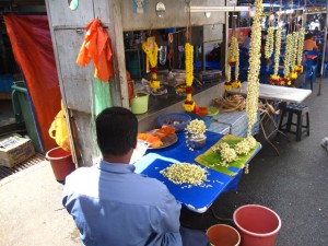 flowers in little india kl