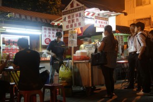 Pudu Hawker Street in Kuala Lumpur, Malaysia