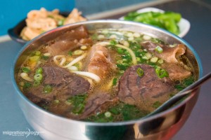 best beef noodles Taipei