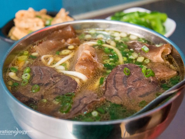 best beef noodles Taipei