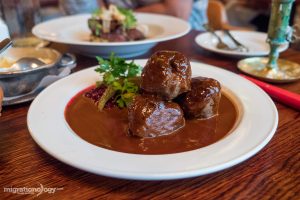 Swedish Food at Restaurant Pelikan