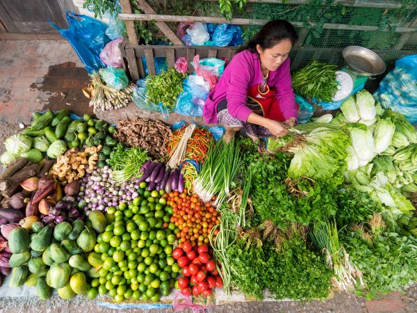 morning market Luang Prabang