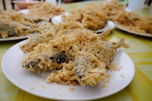 Visit Warung Pok Nong for some amazing and fresh deep fried seafood when you visit the Eastern Coast of Malaysia.