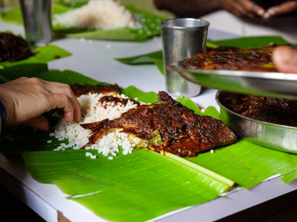 Fish Fry using Kerala's favorite frying technique - Coconut Oil, fresh fish, and liberal amounts of Kerala Curry Paste